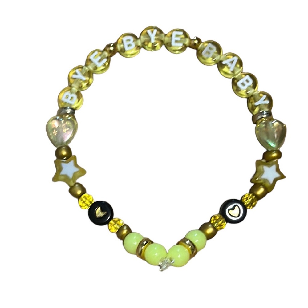 Taylor Swift Handmade Friendship Beaded Bracelet
“Bye Bye Baby”